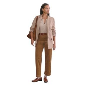 Everlane The Sailor Pant in Corduroy. Toasted Coconut Size 16 #1933